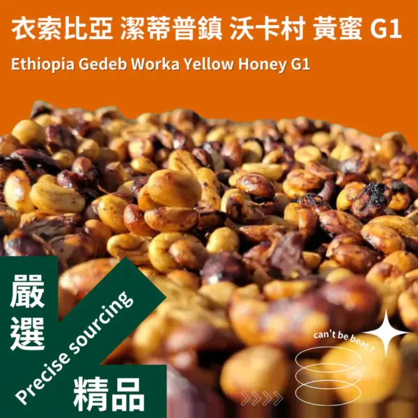 <span class="hot">熱</span>衣索比亞 🇪🇹 潔蒂普鎮 沃卡村 黃蜜 G1